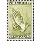 Special stamp series: Charity issue in favor of Volkshilfe - Germany / Saarland 1955 - 1,000 Pfennig