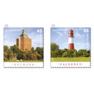 Special stamps series Lighthouses  - Germany / Federal Republic of Germany 2010 Set