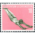Sports  - Liechtenstein 1957 - 10 Rappen