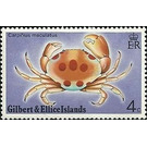 Spotted Reef Crab (Carpilius maculatus) - Micronesia / Gilbert and Ellice Islands 1975 - 4