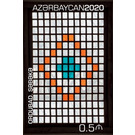 Stained Glass from Ordubad - Azerbaijan 2020 - 0.50