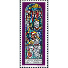 stained glass  - Liechtenstein 1978 - 80 Rappen