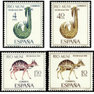 Stamp Day 1966 - Central Africa / Equatorial Guinea  / Rio Muni 1966 Set