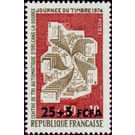 Stamp day - East Africa / Reunion 1974