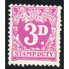Stamp Duty - Melanesia / New South Wales 1950