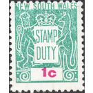 Stamp Duty - Melanesia / New South Wales 1966 - 1