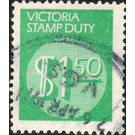 Stamp Duty - Victoria 1966 - 1.50