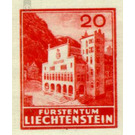 Stamp Exhibition  - Liechtenstein 1936 - 20 Rappen