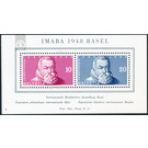 Stamp Exhibition  - Switzerland 1948 Rappen