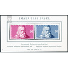 Stamp Exhibition  - Switzerland 1948 Rappen