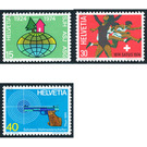 Stamp Exhibition  - Switzerland 1974 Set