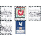 Stamp Exhibition  - Switzerland 1995 Set
