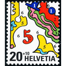 Stamp Exhibition  - Switzerland 2000 - 20 Rappen