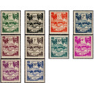 Stamp Tax - Caribbean / Guadeloupe 1947 Set
