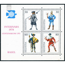 Stampexhibition INTERNABA  - Switzerland 1974 - 2 Rappen