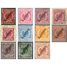 Stamps of Germany overprinted Karolinen - Micronesia / Caroline Islands 1900 Set