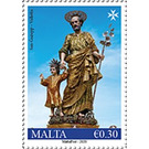 Statue from Basilica of Our Lady of Mount Carmel, Valletta - Malta 2020 - 0.30