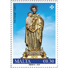 Statue from Xaghra Basilica, Gozo - Malta 2020 - 0.30