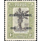 Steve, Son of Oala - overprinted - Melanesia / Papua 1935 - 1