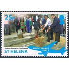 Students Burying the Time Capsule - West Africa / Saint Helena 2016 - 25