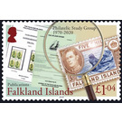 Study Group Publications and Stamp of 1938 - South America / Falkland Islands 2020