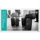 Suitcases at Dublin Airport, 1969 - Ireland 2020