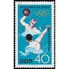 Summer Olympic Games, Mexico City  - Germany / German Democratic Republic 1968 - 40 Pfennig