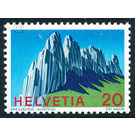 Swiss Alps  - Switzerland 1969 - 20 Rappen