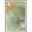 Sword-Billed Hummingbird - Cook Islands, Rarotonga 2019 - 22.40