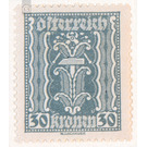 Symbolic representations  - Austria / Republic of German Austria / German-Austria 1922 - 30 Krone
