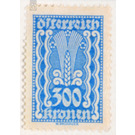 Symbolic representations  - Austria / Republic of German Austria / German-Austria 1922 - 300 Krone