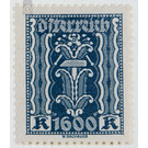 Symbolic representations  - Austria / Republic of German Austria / German-Austria 1923 - 1,600 Krone