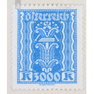 Symbolic representations  - Austria / Republic of German Austria / German-Austria 1923 - 3,000 Krone