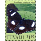 Tailed jay (Graphium agamemnon) - Polynesia / Tuvalu 2020