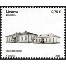 Tauragė Post Office - Lithuania 2020 - 0.75