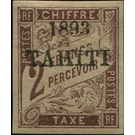 Tax - Polynesia / Tahiti 1893 - 2