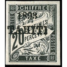 Tax - Polynesia / Tahiti 1893 - 20