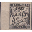 Tax - Polynesia / Tahiti 1893 - 3