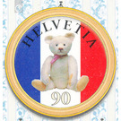 teddy bear  - Switzerland 2002 - 90 Rappen