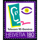 telecommunications  - Switzerland 1995 - 180 Rappen
