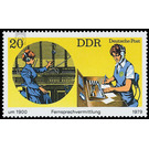 Telephone exchanges and telegrams earlier and today  - Germany / German Democratic Republic 1979 - 20 Pfennig