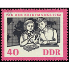 ten years of German television funk (DFF): Stamp Day  - Germany / German Democratic Republic 1962 - 40 Pfennig