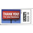 Thank You for Your Business on billboard - United States of America 2009