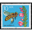 The bee  - Germany / German Democratic Republic 1990 - 10 Pfennig