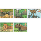 The Big Five Safari Animals - South Africa / Swaziland 2017 Set