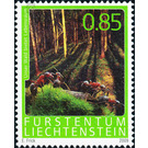 The forest  - Liechtenstein 2009 - 85 Rappen