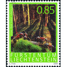 The forest  - Liechtenstein 2009 - 85 Rappen