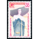 The four cardinal virtues  - Liechtenstein 1985 - 35 Rappen