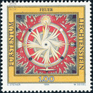 The four elements  - Liechtenstein 1994 - 100 Rappen