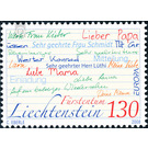 The letter  - Liechtenstein 2008 - 130 Rappen